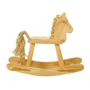 Cavalo de madeira pequeno
