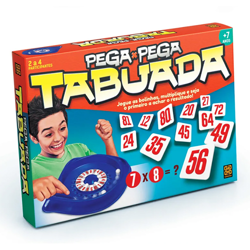 Jogo Pega Pega Tabuada