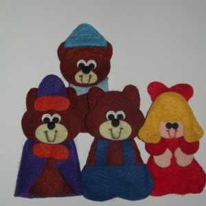 Sapeca Brinquedos - Dedoche Cachinhos Dourados