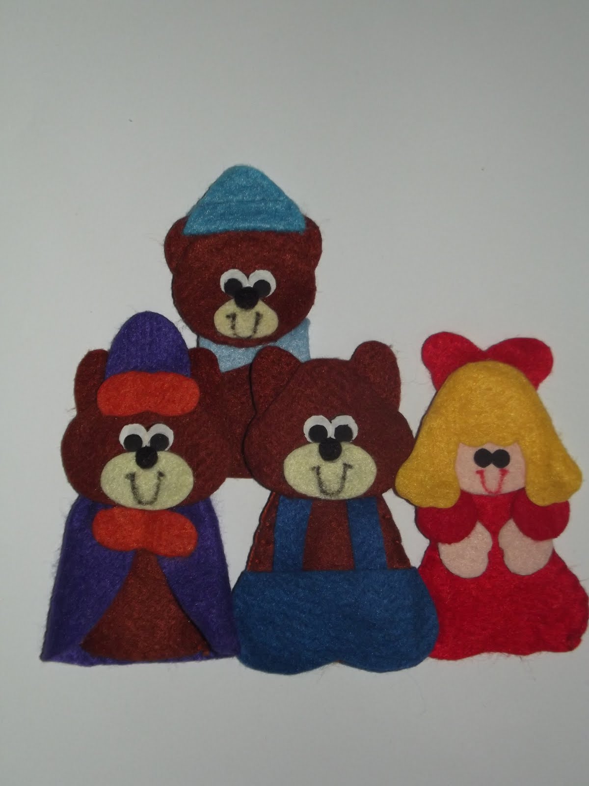 Sapeca Brinquedos - Dedoche Cachinhos Dourados