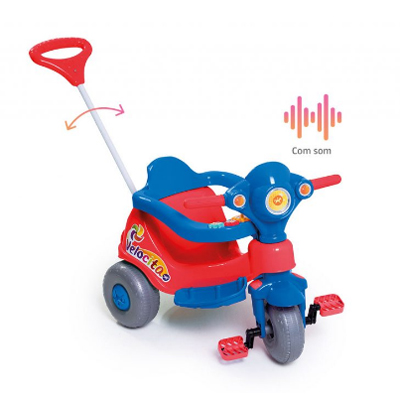 Triciclo Calesita Velocita - Sapeca Brinquedos