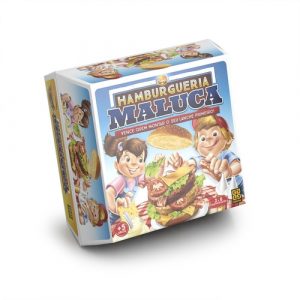 Jogo de Tabuleiro - Hamburgueria Maluca - Grow - Sapeca Brinquedos