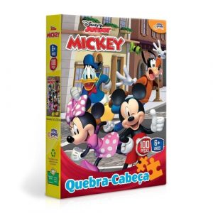 Quebra cabeça 100 peças Mickey