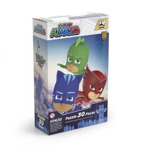 Quebra cabeça 30 peças PJMASKS