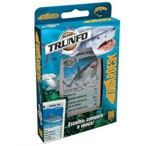 Super Trunfo Tubarões - Grow - Sapeca Brinquedos