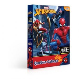 Quebra cabeça 150 peças Homem Aranha