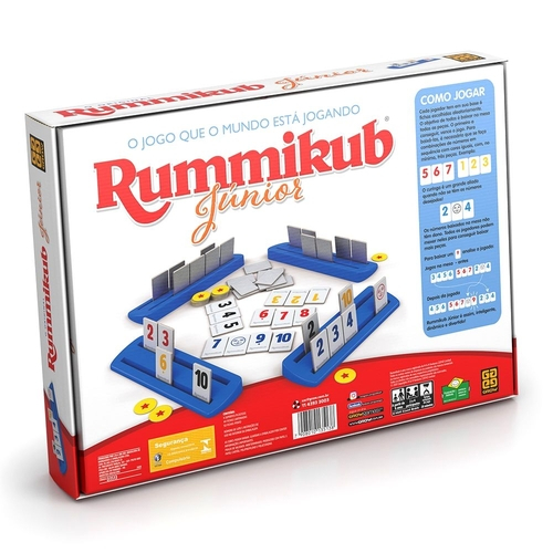 Jogo Rummikub Junior - Grow - Sapeca Brinquedos