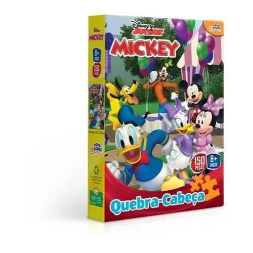 Quebra cabeça Mickey 150 peças