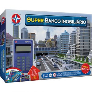 Jogo Super Banco Imobiliário - Estrela - Sapeca Brinquedos