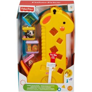 Girafa com blocos Fisher Price