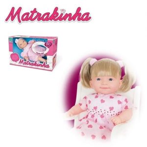 Boneca Matrakinha Com Cabelo 80 Frases - Super Toys - Sapeca Brinquedos