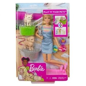 Barbie Banho de Cachorrinhos