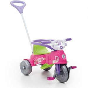 Triciclo Ta Te Tico Rosa - Calesita - Sapeca Brinquedos