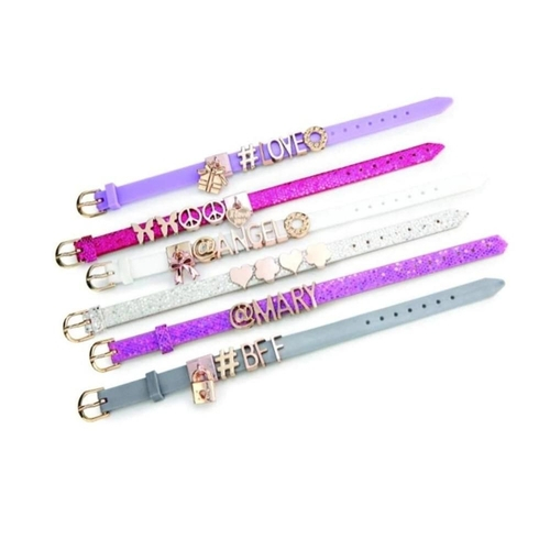 Conjunto Fashion Bracelete com letras - Imagem 2