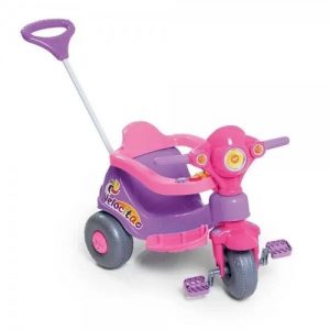 Triciclo Velocita Rosa - Calesita - Sapeca Brinquedos