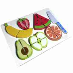 Frutas com velcro