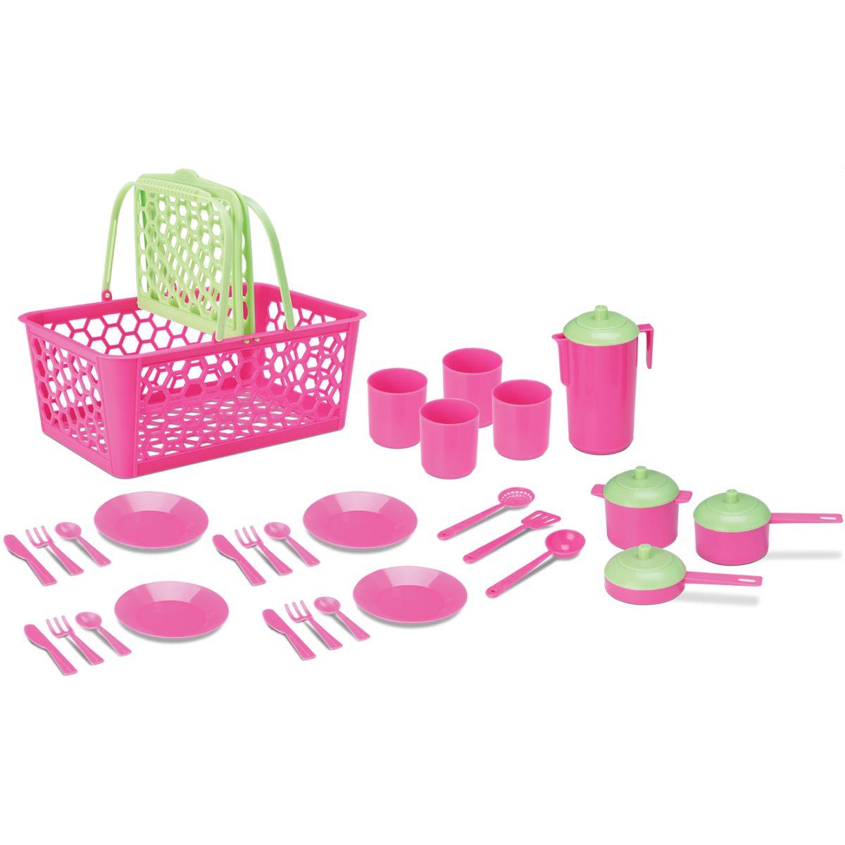 Brincando de casinha Cesta Leva Papinha