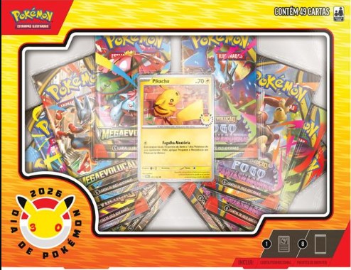 Jogo de Cartas Pokémon Dia de Pokémon 2026